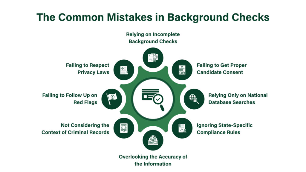 The Common Mistakes in Background Checks